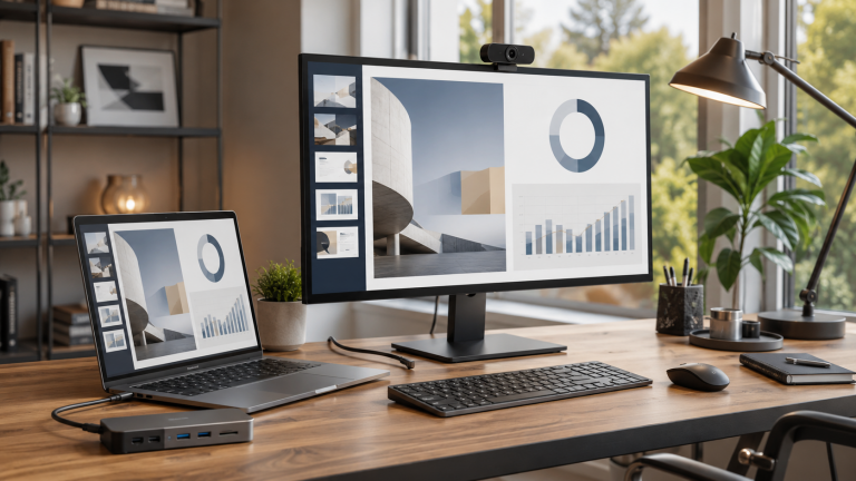 Easy Connection to Screen for Work-from-Home and Presentations: A ...